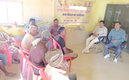 पटरंगा व नूरपुर गांव में ग्राम चौपाल में अफसरों ने सुनी समस्या